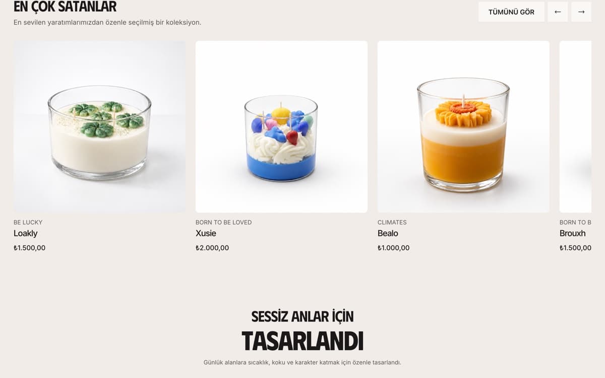 Gaiya Studio: Çok satan mum ve wax melt seçkisi